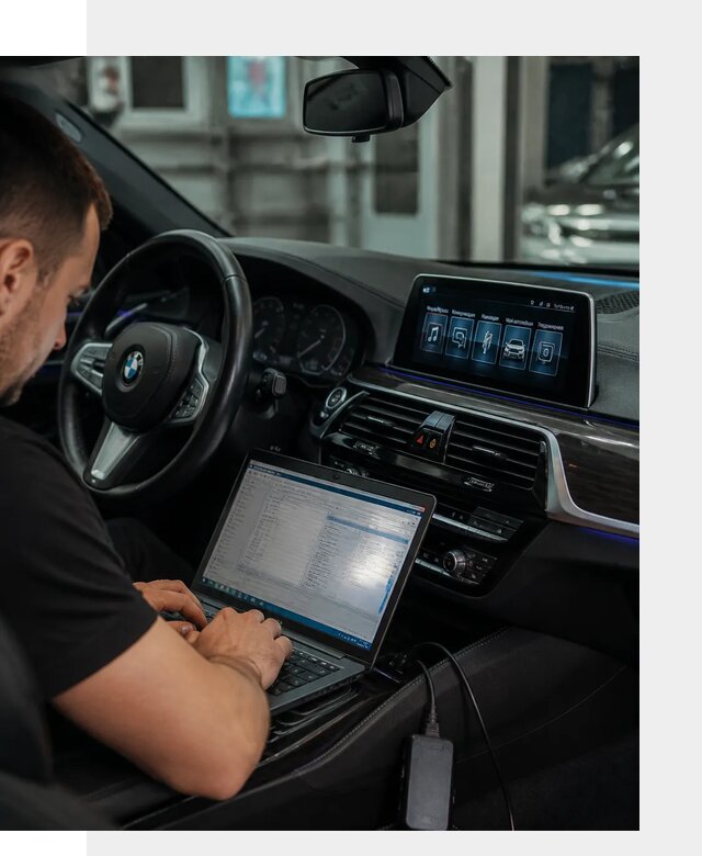 Русификация мультимедиа BMW для авто под ключ в Краснодаре