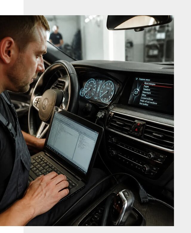 Русификация приборной панели BMW для авто в Краснодаре от компании