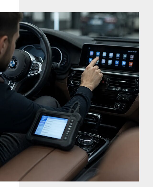 Установка приложений и мультимедиа сервисов BMW в Краснодаре