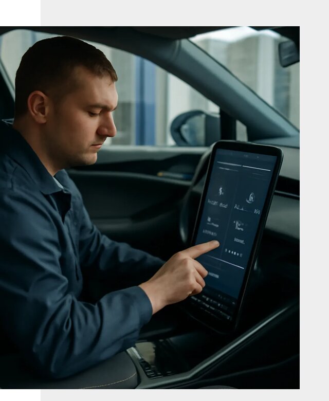 Русификация мультимедиа и приборной панели Deepal SL03 в Краснодаре