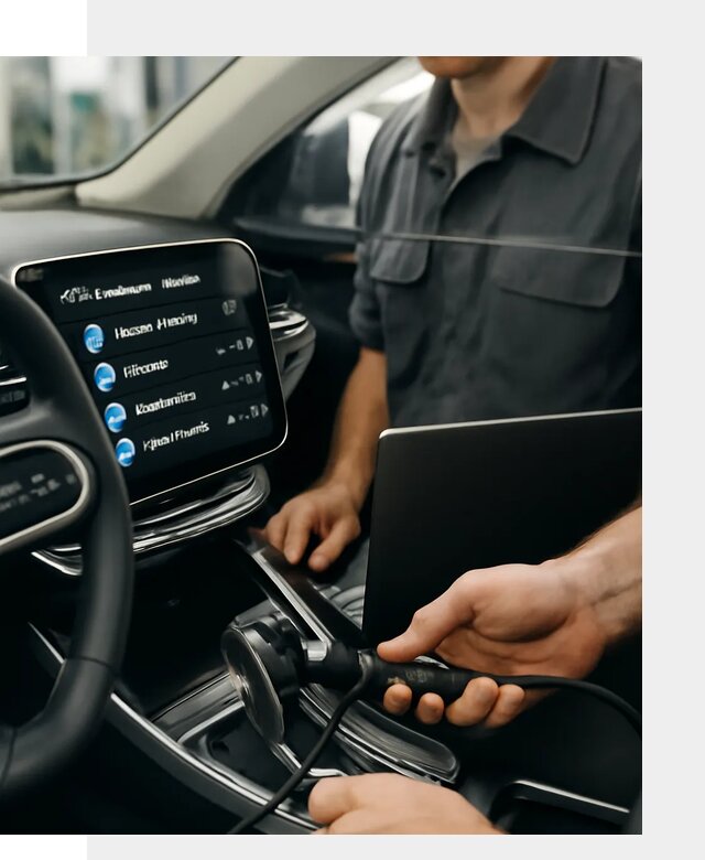 Установка приложений Geely для мультимедиа автомобиля в Краснодаре