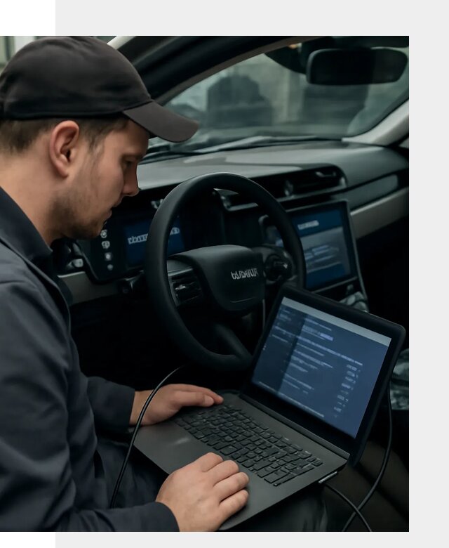 Профессиональная русификация автомобилей Lynk Co в Краснодаре
