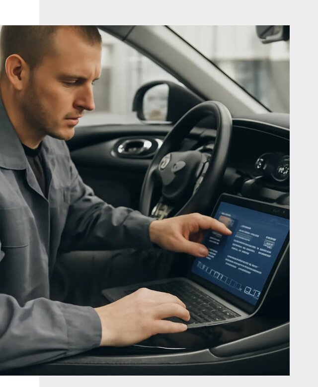 Русификация приборной панели автомобиля Lynk Co в Краснодаре