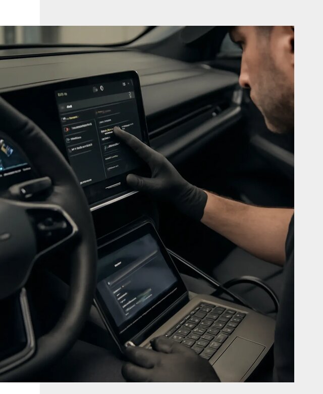 Русификация приборной панели Rising автомобиля в Краснодаре