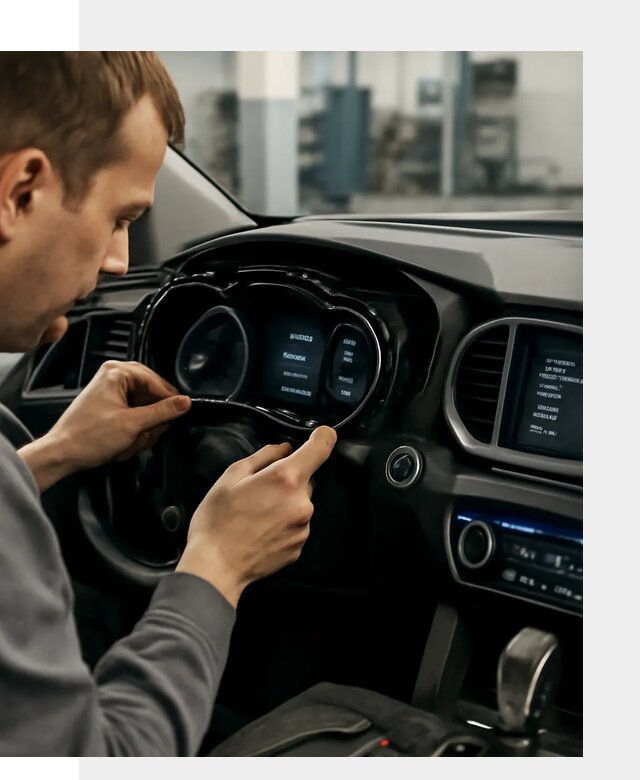 Русификация приборной панели автомобилей Hyundai в Краснодаре