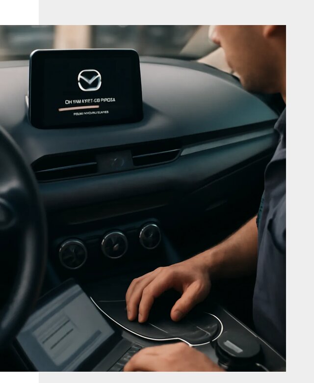 Установка приложений Mazda на мультимедийную систему в Краснодаре