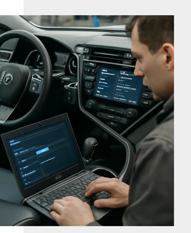 Русификация Toyota Camry 80 для мультимедиа в Краснодаре