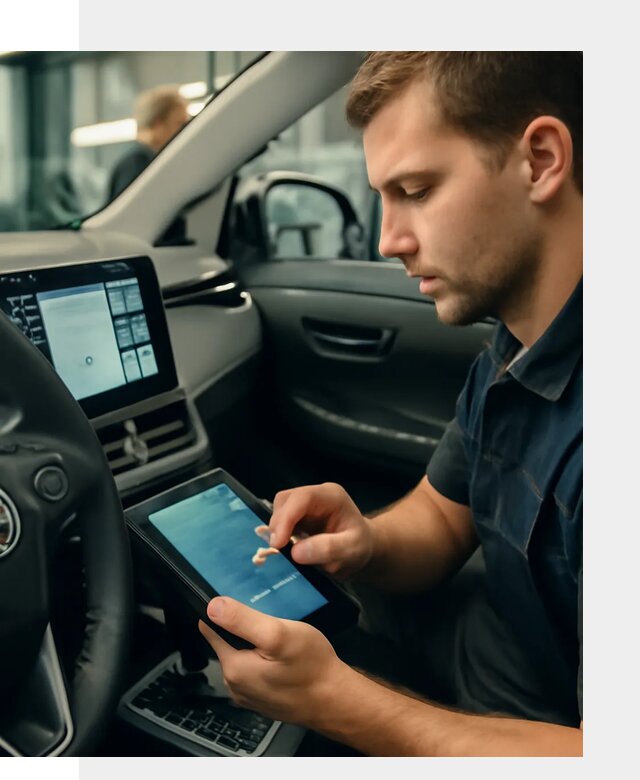 Установка приложений Toyota на мультимедиа в Краснодаре